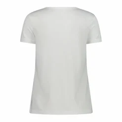 Maglia a maniche corte girocollo da donna con logo CMP