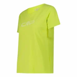Maglia a maniche corte girocollo da donna con logo CMP