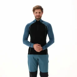 Maglia a maniche lunghe da uomo in merino Unlimitech