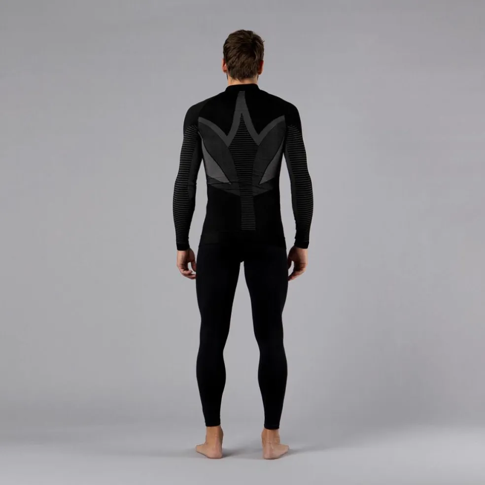 Maglia a maniche lunghe Seamless multifunzionale da uomo