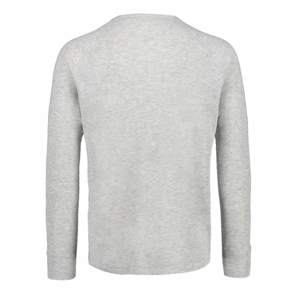 Maglia intima a maniche lunghe da uomo girocollo