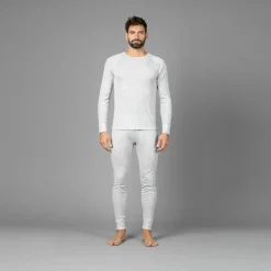 Maglia intima a maniche lunghe da uomo girocollo