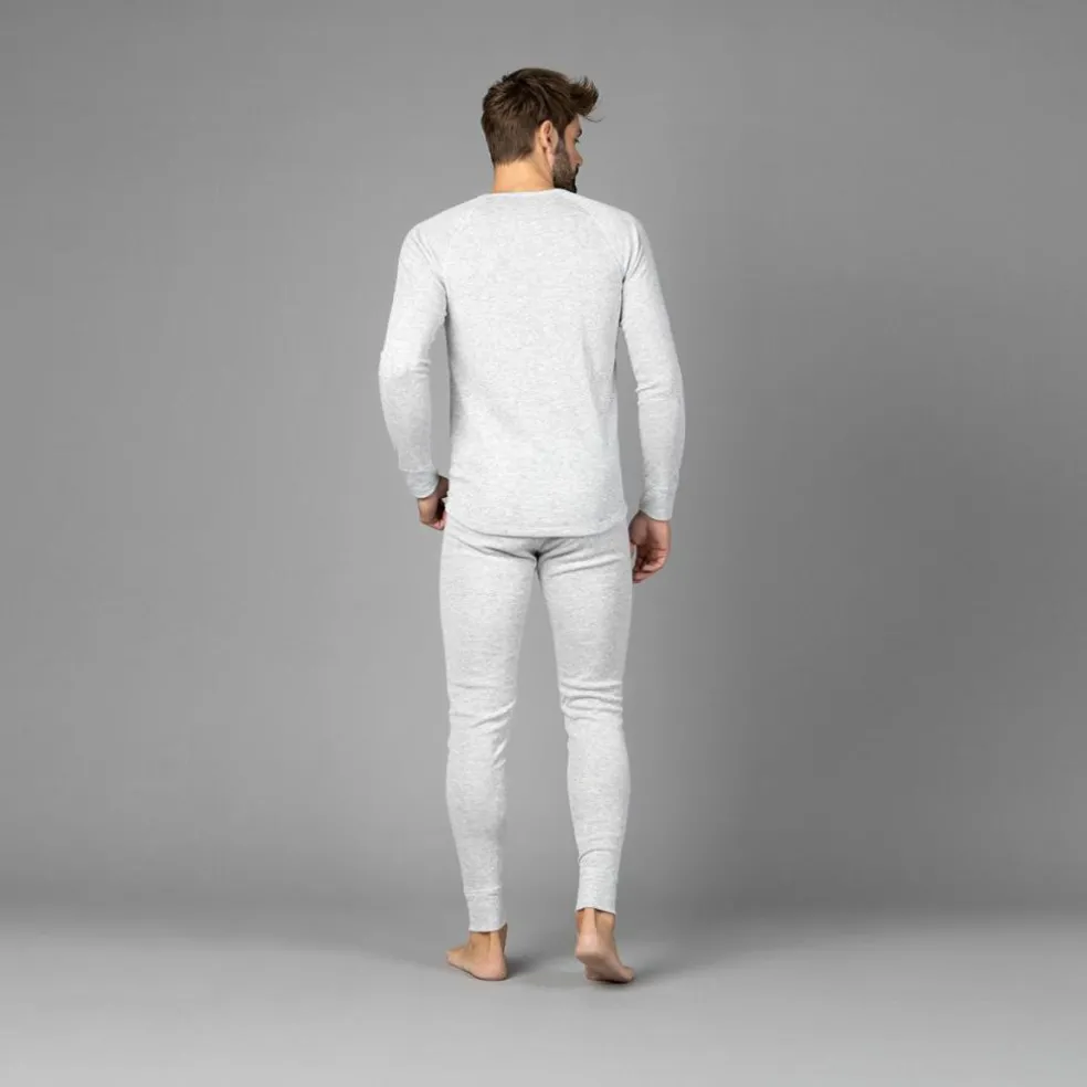 Maglia intima a maniche lunghe da uomo girocollo
