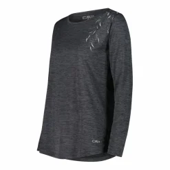Maglia leggera da donna in jersey melange