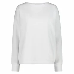 Maglia Manica Lunga in Light French Terry Stretch da Donna
