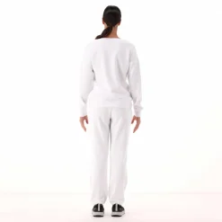 Maglia Manica Lunga in Light French Terry Stretch da Donna