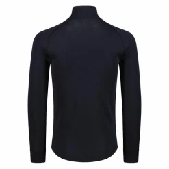 Maglia termica a maniche lunghe in merino con mezza zip da uomo Unlimitech