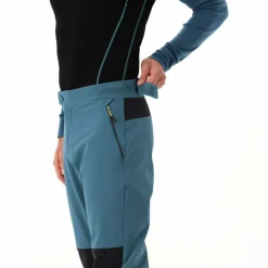 Maglia termica a maniche lunghe in merino con mezza zip da uomo Unlimitech
