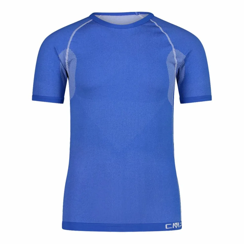 Maglia termica a maniche corte da uomo senza cuciture