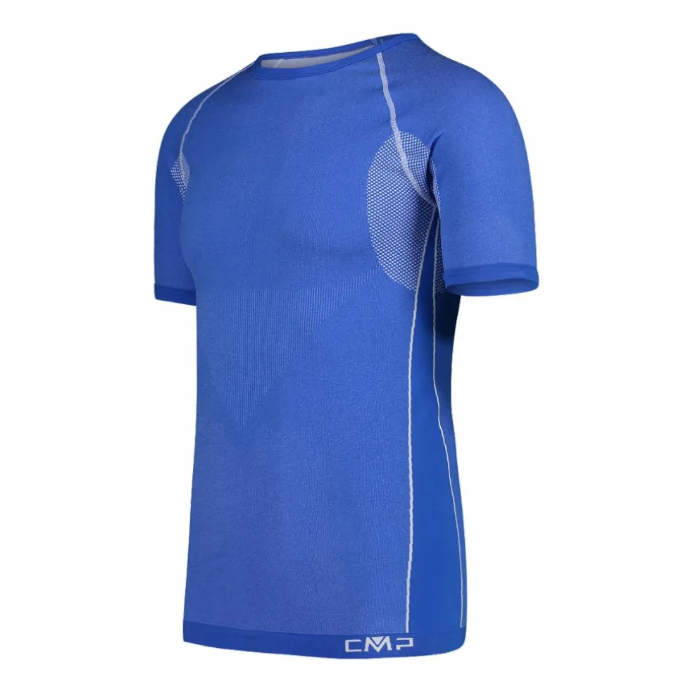 Maglia termica a maniche corte da uomo senza cuciture