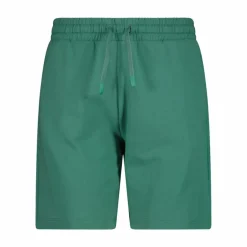 Pantaloncini elasticizzati da donna in cotone french terry