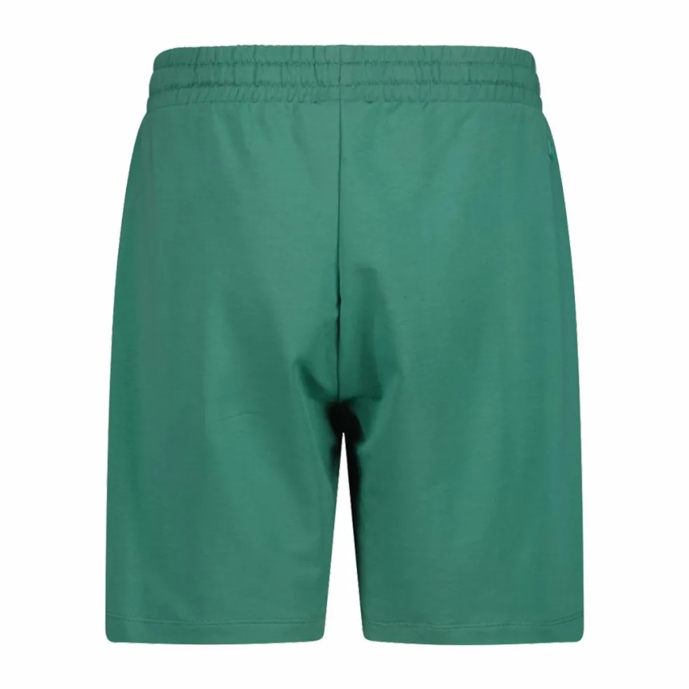 Pantaloncini elasticizzati da donna in cotone french terry