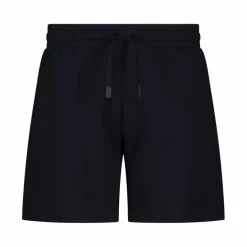 Pantaloncini elasticizzati da donna in cotone french terry
