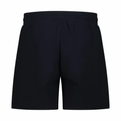 Pantaloncini elasticizzati da donna in cotone french terry