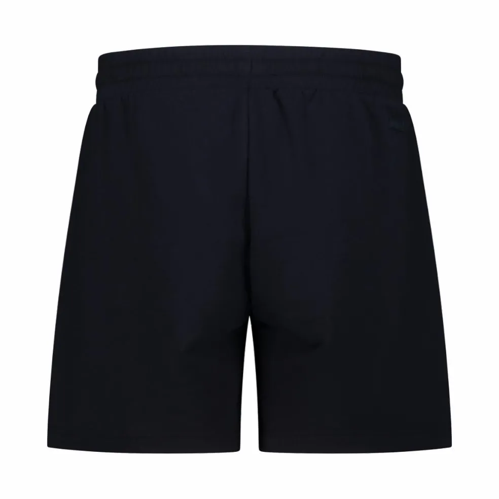 Pantaloncini elasticizzati da donna in cotone french terry