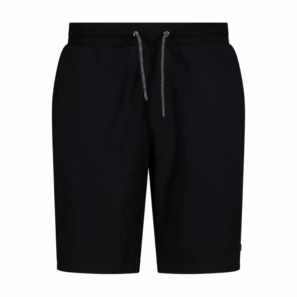 Pantaloncini elasticizzati da uomo in cotone french terry