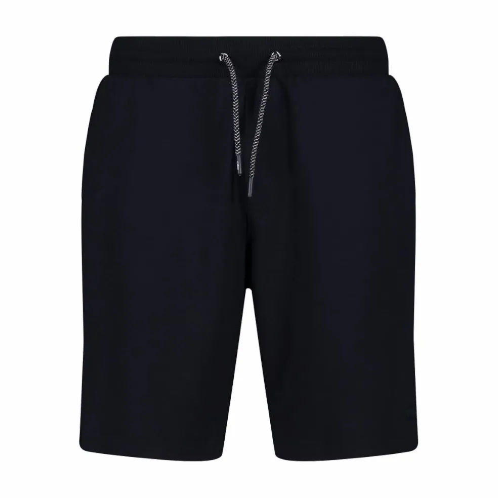 Pantaloncini elasticizzati da uomo in cotone french terry