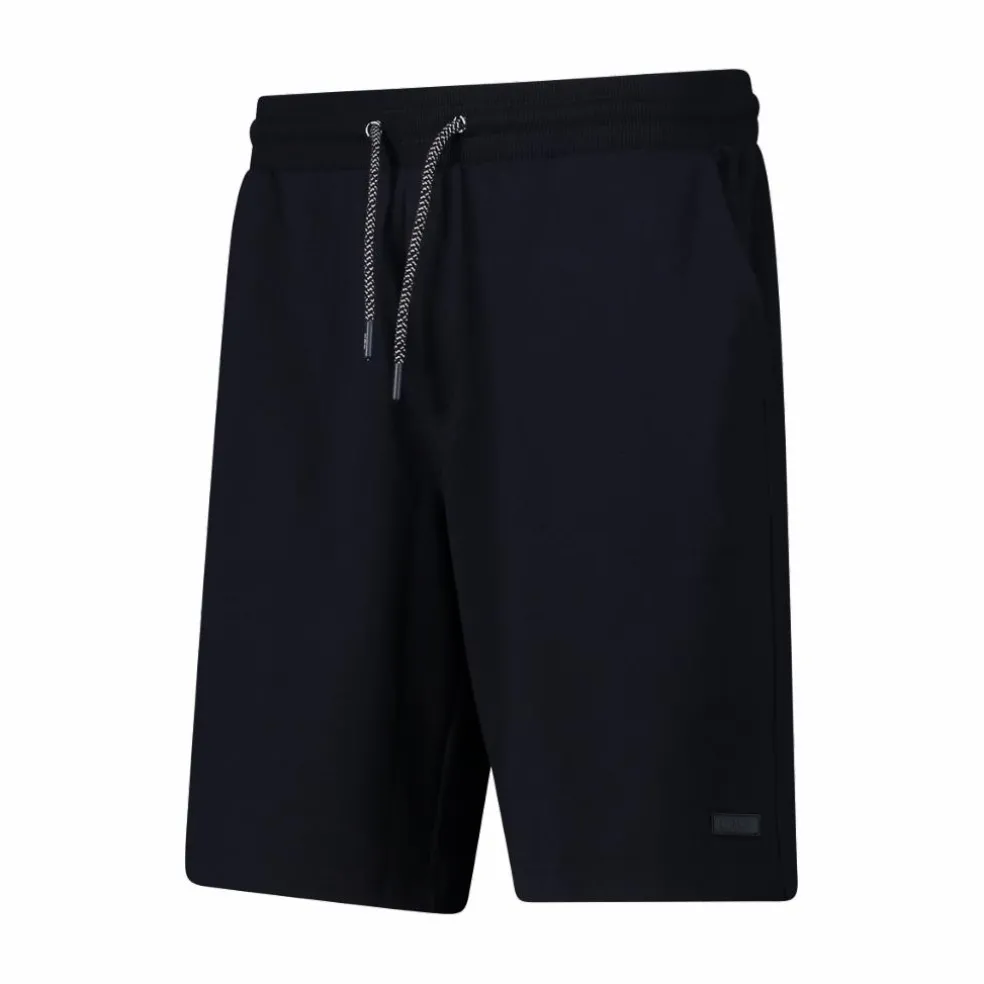 Pantaloncini elasticizzati da uomo in cotone french terry