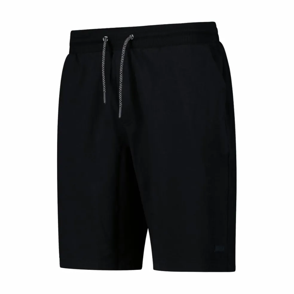 Pantaloncini elasticizzati da uomo in cotone french terry