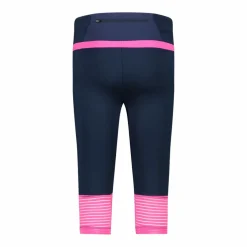 Pantalone 3/4 da donna in poliestere 4-way stretch.