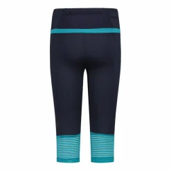 Pantalone 3/4 da donna in poliestere 4-way stretch.
