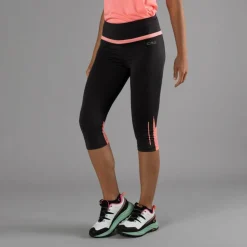 Pantalone 3/4 da donna in poliestere 4-way stretch.