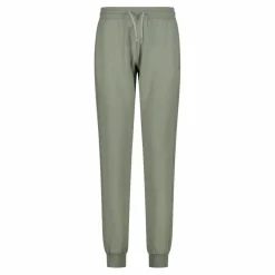 Pantalone da donna in cotone elasticizzato con polsino
