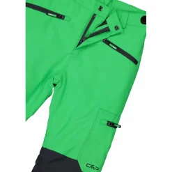 Pantalone da sci da bambini color block in twill
