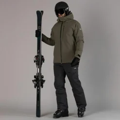 Pantalone da sci e snowboard da uomo in mechanical stretch loose fit