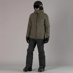 Pantalone da sci e snowboard da uomo in mechanical stretch loose fit