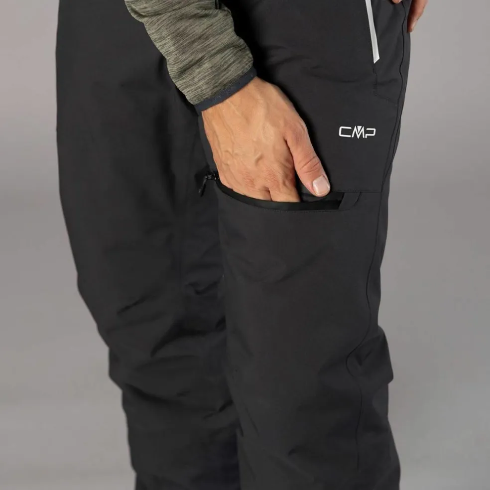 Pantalone da sci e snowboard da uomo in mechanical stretch loose fit