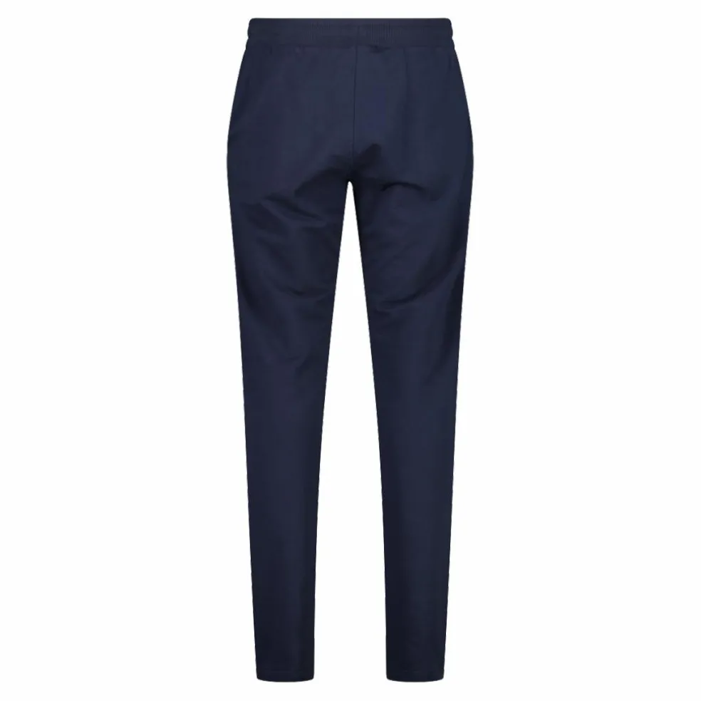 Pantalone da uomo in cotone elasticizzato felpato