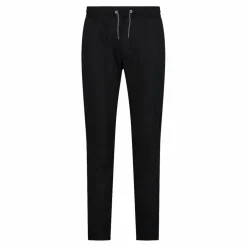 Pantalone da uomo in cotone elasticizzato felpato