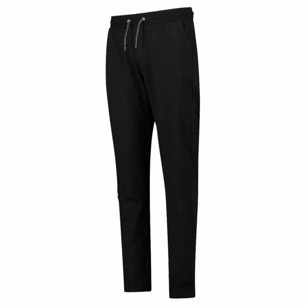 Pantalone da uomo in cotone elasticizzato felpato