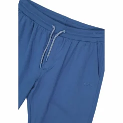 Pantalone da uomo in cotone elasticizzato felpato
