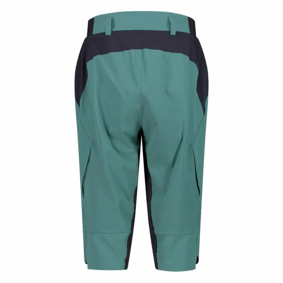 Pantalone free bike da donna con mesh interna removibile e fondello