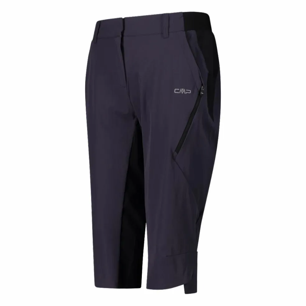 Pantalone free bike da donna con mesh interna removibile e fondello