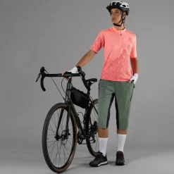 Pantalone free bike da donna con mesh interna removibile e fondello