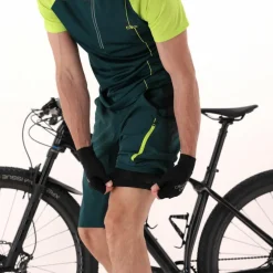 Pantalone free bike da uomo con mesh interna removibile e fondello