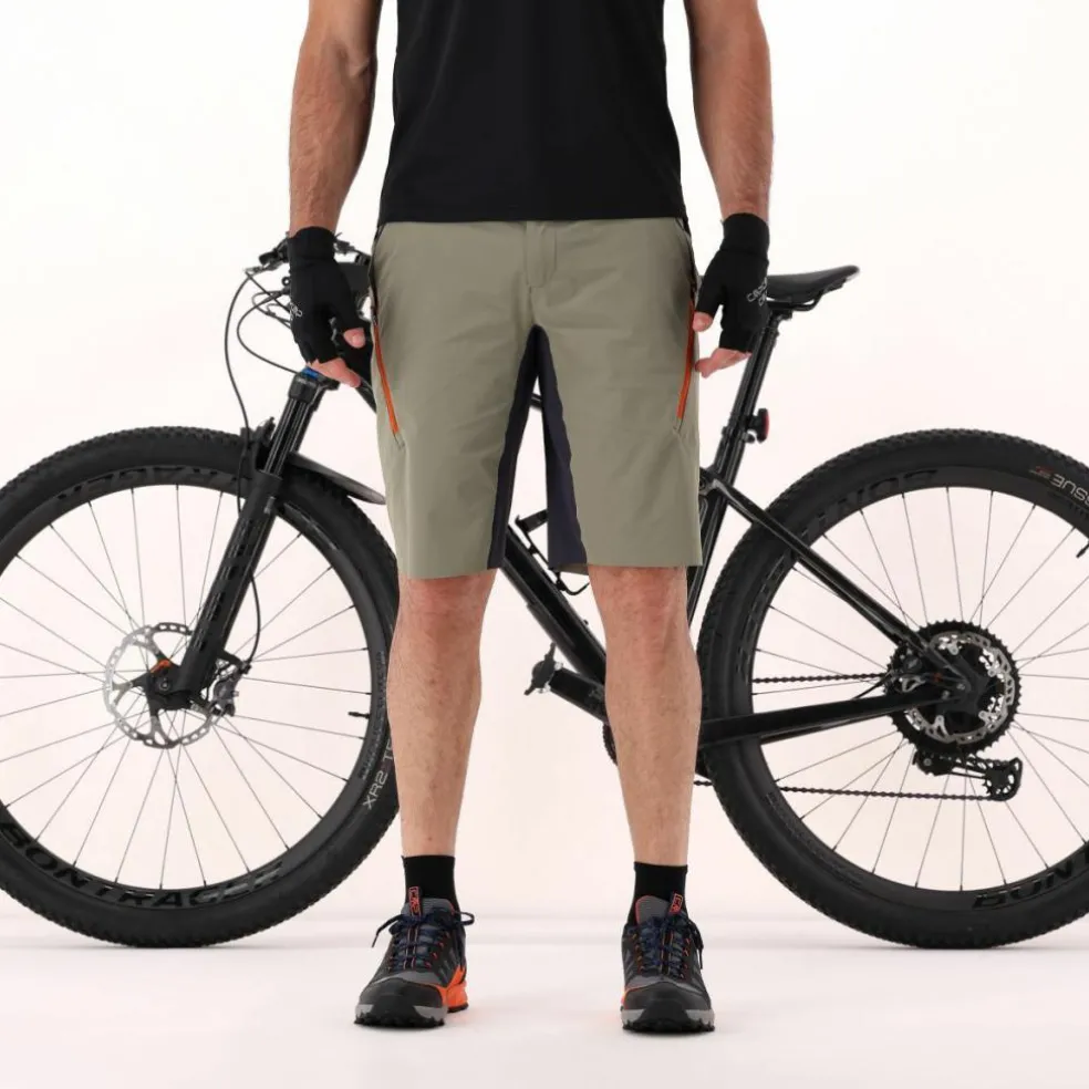 Pantalone free bike da uomo con mesh interna removibile e fondello