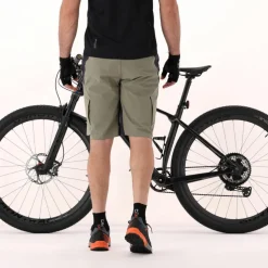 Pantalone free bike da uomo con mesh interna removibile e fondello