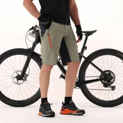 Pantalone free bike da uomo con mesh interna removibile e fondello