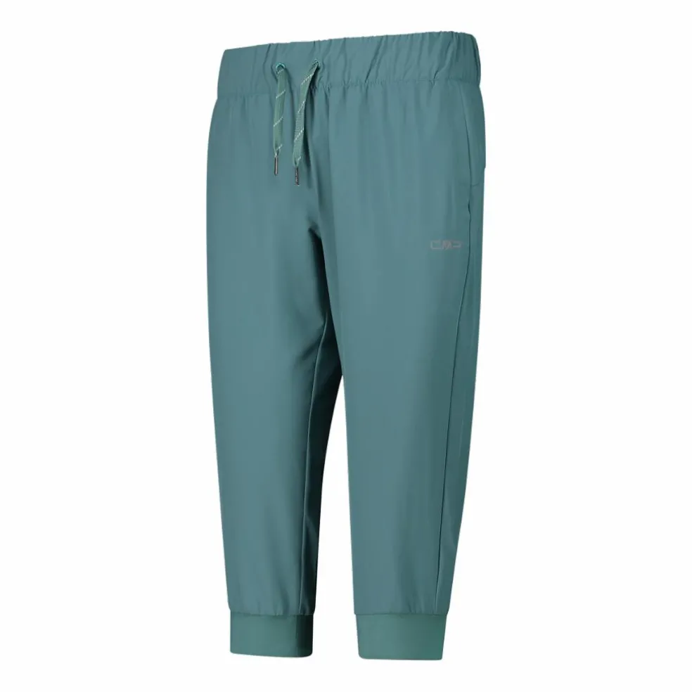 Pantalone ultraleggero a pinocchietto da donna con polsino