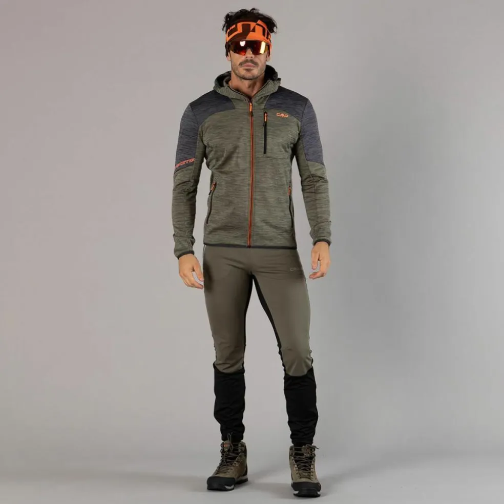 Pantalone Unlimitech ski touring uomo antivento in Stretch Performance