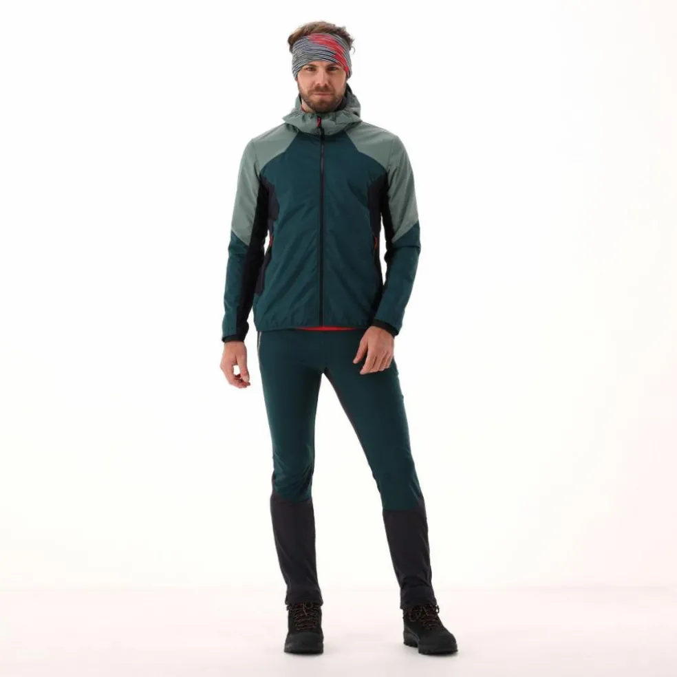Pantalone Unlimitech ski touring uomo antivento in Stretch Performance