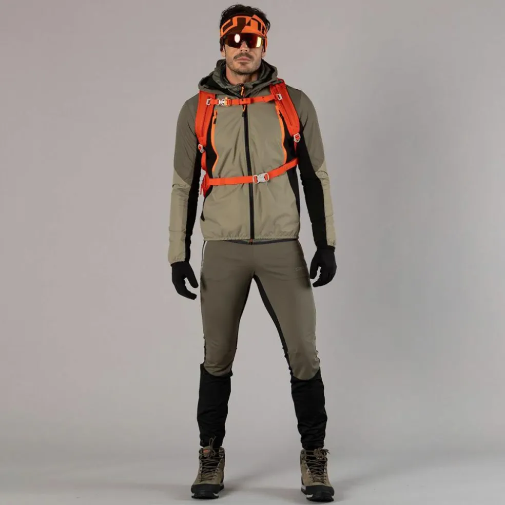 Pantalone Unlimitech ski touring uomo antivento in Stretch Performance