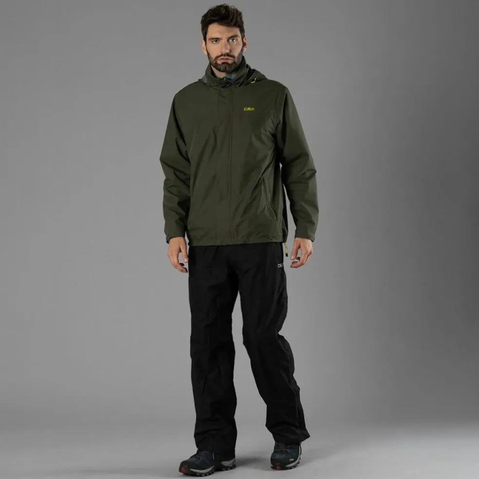Pantaloni antipioggia da uomo ripiegabili