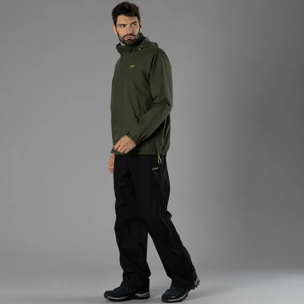 Pantaloni antipioggia da uomo ripiegabili