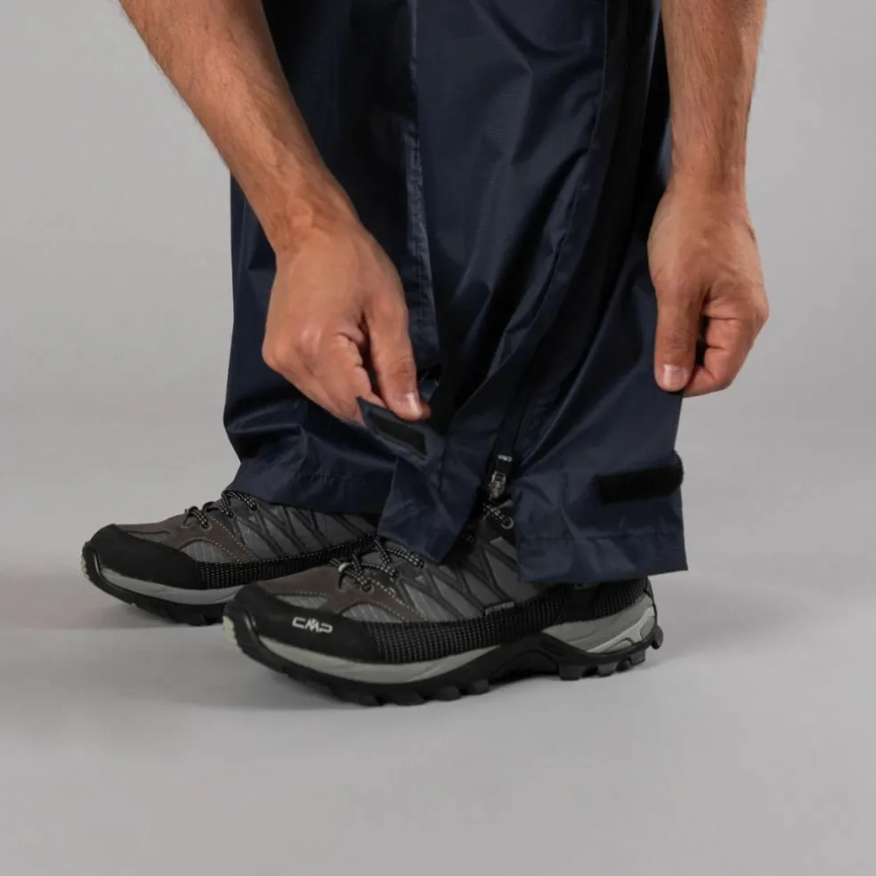 Pantaloni antipioggia da uomo ripiegabili