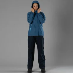 Pantaloni antipioggia da donna ripiegabili